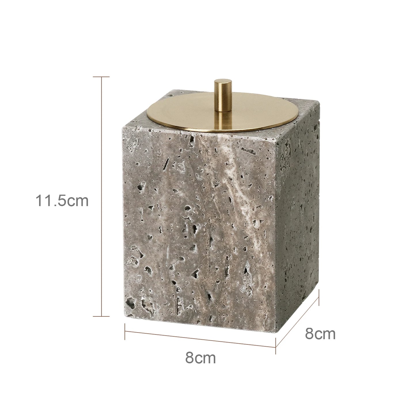Grigio Travertino Bathroom Accessories Sets Vintage Marble Soap Holder Soap Dispenser Vanity Tray Bathroom Set