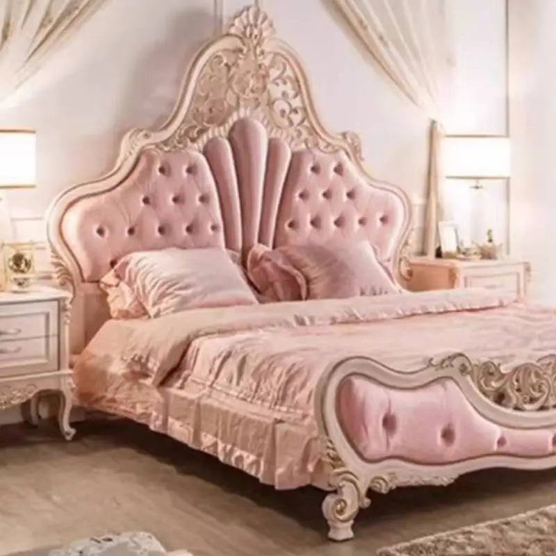 Girls Elegant Double Bed Australia Soft Designs Queen Storage Double Bed Luxury Modern Wooden