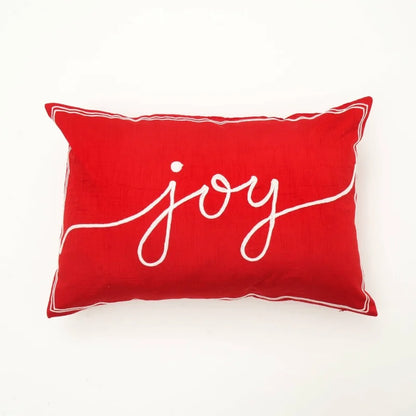 100% Polyester Lumber Pillow with Embroidery Work – Soft & Stylish Accent-24X16