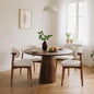 Dining Chairs Set o 4,  Upholstered Chairs, Wooden Dining Room Chair with Curved Back or Kitch