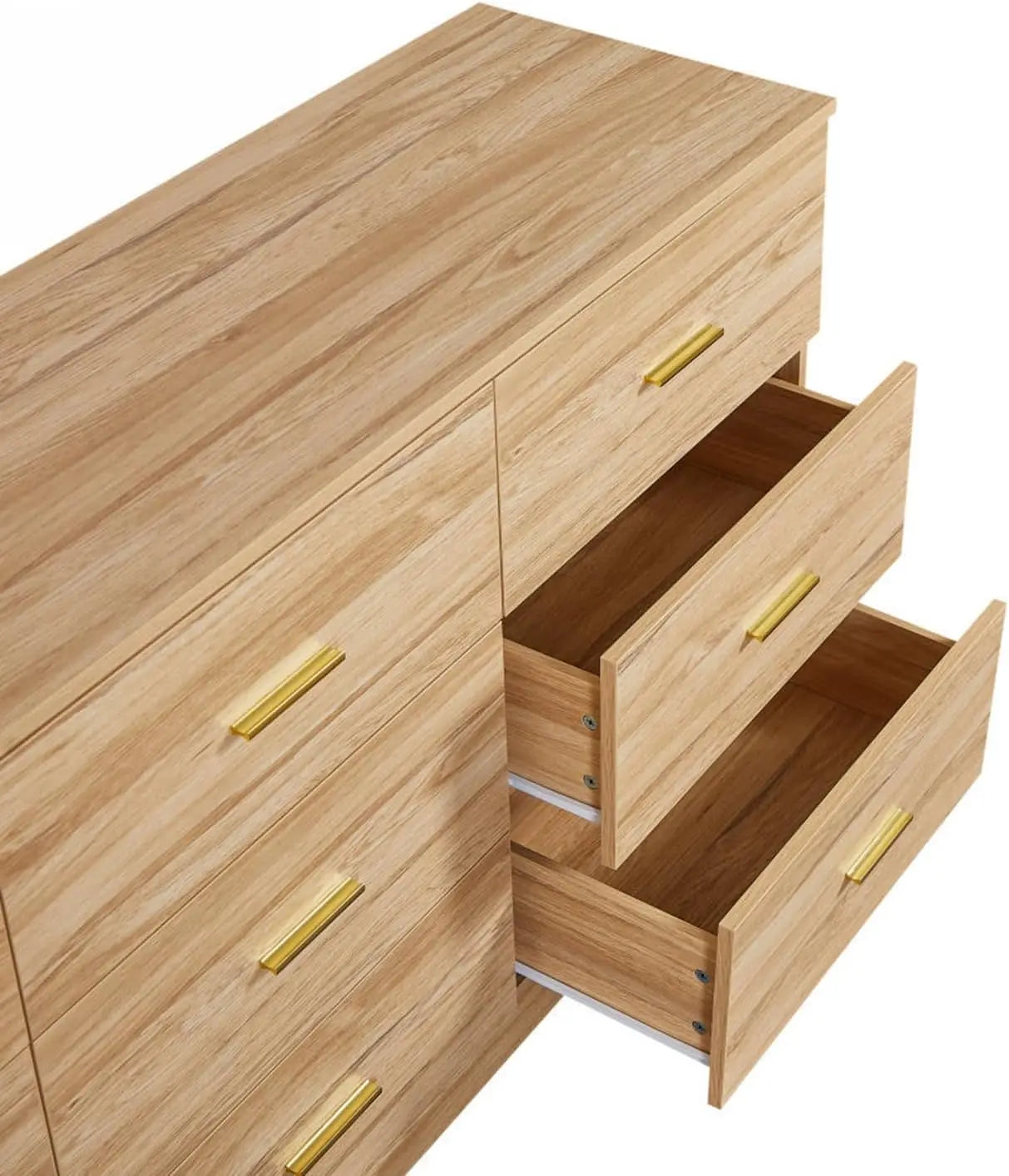 9 Drawer Long Dresser for Bedroom,