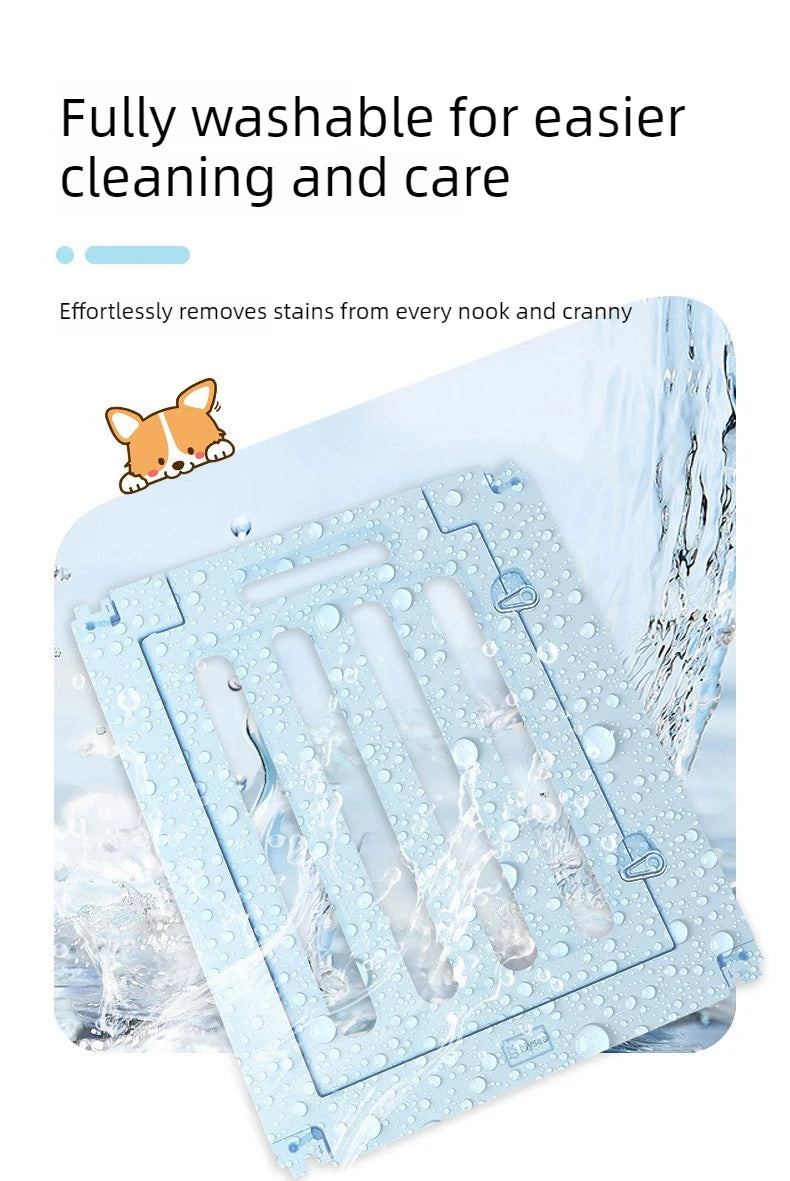 DIY Puppy Playpen Adjustable Plastic Dog Play Fence Safety Door Indoor Dogs Fences Portable Small Medium Dogs Pet Cage Enclosure