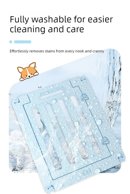 DIY Puppy Playpen Adjustable Plastic Dog Play Fence Safety Door Indoor Dogs Fences Portable Small Medium Dogs Pet Cage Enclosure