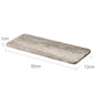 Grigio Travertino Bathroom Accessories Sets Vintage Marble Soap Holder Soap Dispenser Vanity Tray Bathroom Set