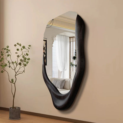 Irregular Wall Mirror Living Room Modern Girls Men Bedroom Bathroom Luxury Funky Mirror Asymmetrical Espelhos Home Decorations