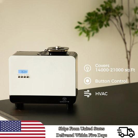 30000 Feet Aroma Diffuser Perfume Home Fragrance 800ML Capacity Essential Oil Air Purifier Metal Body 14W Power HVAC