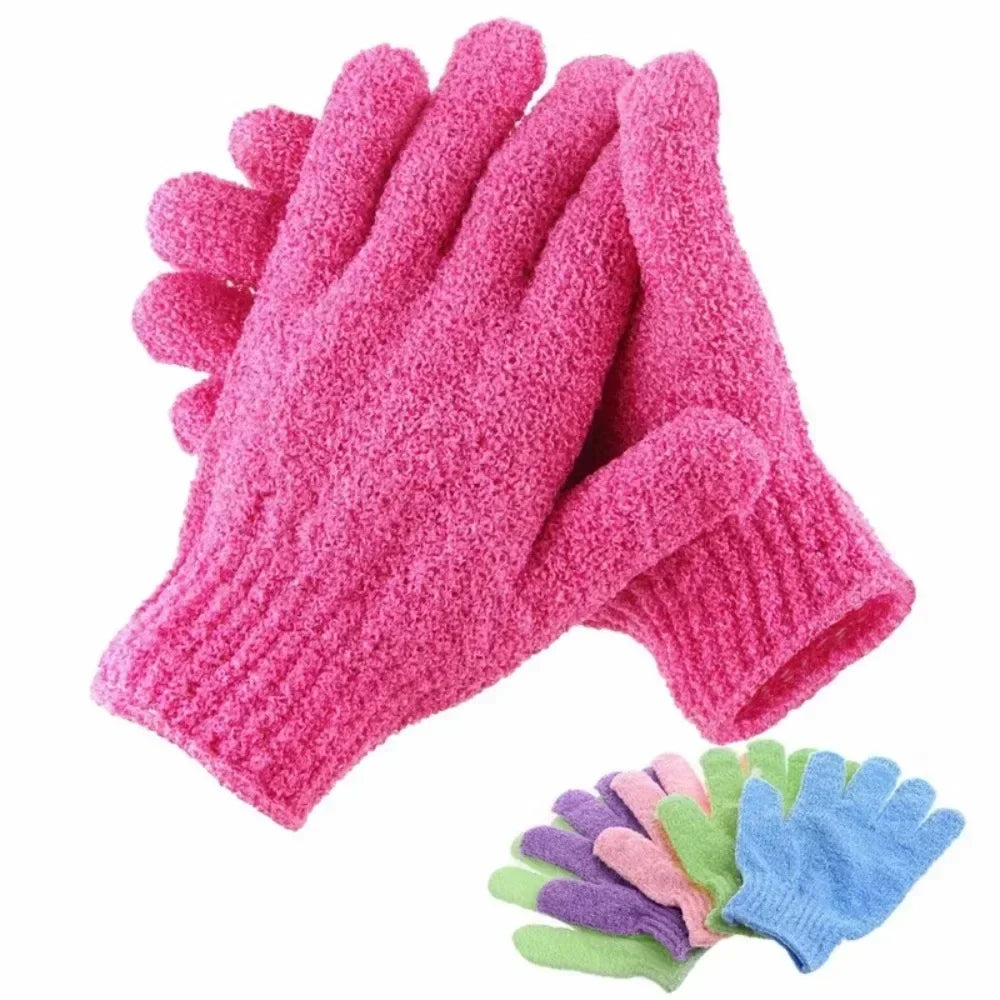 Bath Glove Shower Body Deep Cleaning Peeling Exfoliating Bast Wisp Massage Moisturizing Sponge Skin Washcloth Bath Body Wash