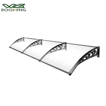 Door Window Awning Big Size PC Board Cover Outdoor Patio Canopy Sun Shelter Window Eaves Rain Cover Awning Aluminum Pergola