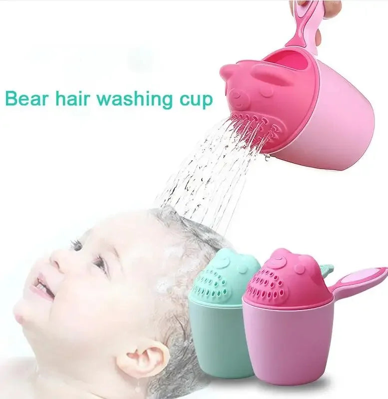 Safe Shampoo Shower Bathing Bath Protect Soft Cap Hat  Caps Cup Hair Shield