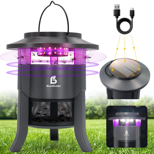 Bug Zapper Outdoor,, Electric Fly Zapper, Mosquito Killer, Fly Traps ,Flying Insects  Indoor Outdoor