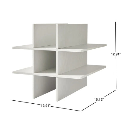 Cube Shelf Organizer Insert 9 Sections Storage Accessory Home Office Craft Room Kitchen Bottles Easy Assembly