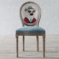 European Retro Dining Chairs Restaurant Old Solid Wood Stool Furniture Diffuse Cafe Hotel New Chinese Designer Fashion Chair