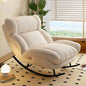 Sofa Rocking Chair Metal Frame with Adjustable Backrest Comfortable Decorative Chair Modern Ergonomic Sofa for, Customized