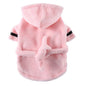 Pet Dog Bathrobe with Hooded Dog Pajamas Sleeping Clothes Soft Pet Bath Drying Towel Clothes For Puppy Dogs Cats
