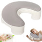 Ergonomic Orthopedic Cervical Pillow-C-Shaped Neck Support for Relief, Cooling Breathable Bed Pillow for Side/Back/Stomach