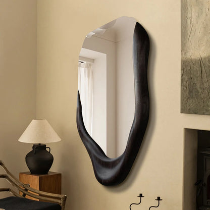 Irregular Wall Mirror Living Room Modern Girls Men Bedroom Bathroom Luxury Funky Mirror Asymmetrical Espelhos Home Decorations