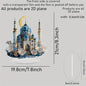 Ramadan Festival 2D Acrylic Moon Craft Ornaments 2025 New Eid Al-fitr Mubarak Decoration Islamic Muslim Home Party Table Gift