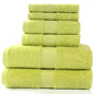 6PCS / 3PCS Cotton Towel Set Luxury Lace Embroidered Bath Towel Face Towel Hand Towel Washcloths Quick Dry Terry Towels 17Colors