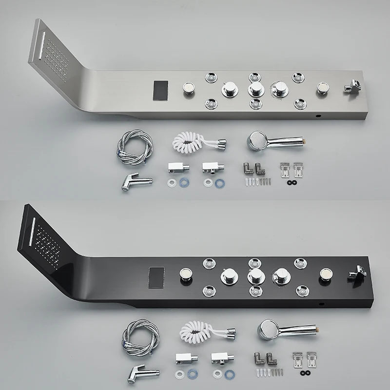 Bathroom Shower Panel LED Rainfall/Waterfall Shower Head