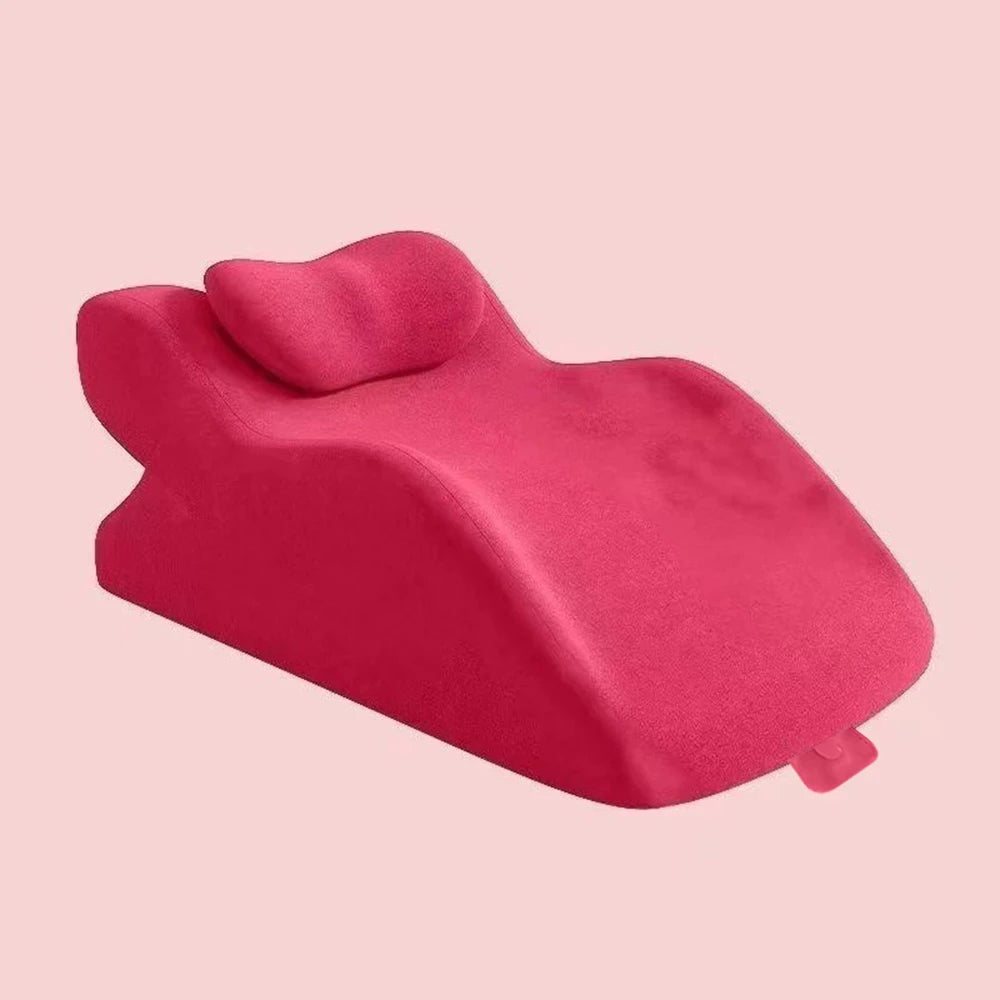 Bed Wedge Pillow for Acid Reflux or Sleeping with New Prone Position Ergonomic Pillow for Reading, Couple's Lying Pillow