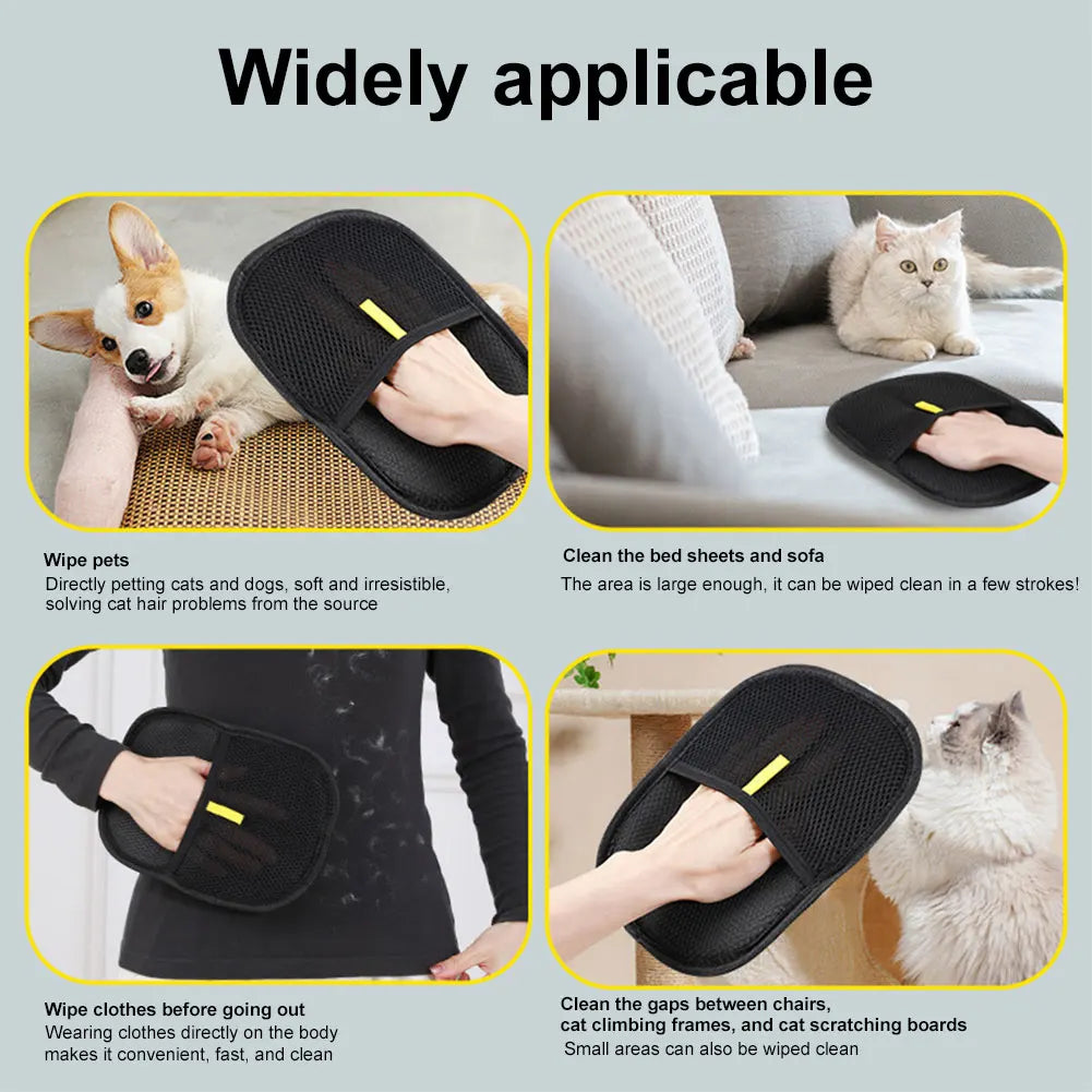 Pet Grooming equipment Gloves Deshedding Glove pet hair remover glove for Dog Cat Rabbit