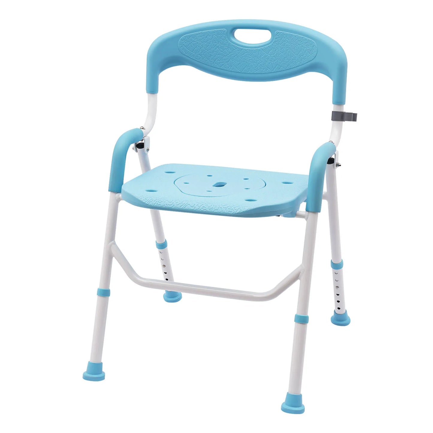 Uplift Raised Toilet Seat with Handles 220lb Weight Capacity Commode Chair for Toilet Bathroom Aid Heavy Duty Shower Chair