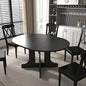 Extendable Dining Room Table for 6 8 10, 78.74" Modern Farmhouse Wooden Long Large Rectangular Expanding Conference Kitchen Tabl