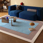 Dopamine Geometric Pattern Area Rug Non-Slip Washable Durable Carpet for Living Room Sofa Bedroom Side Home Decor