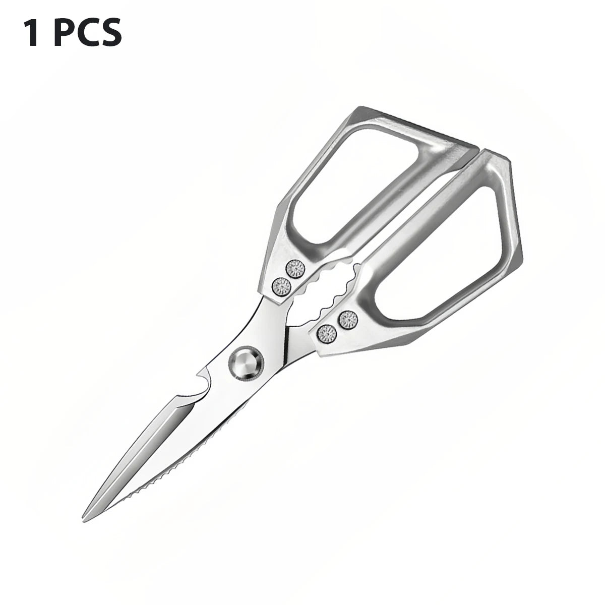 Stainless Steel Kitchen Shears Multifunctional Kitchen Tools Cutting Vegetables Meat Fish Food Scissors