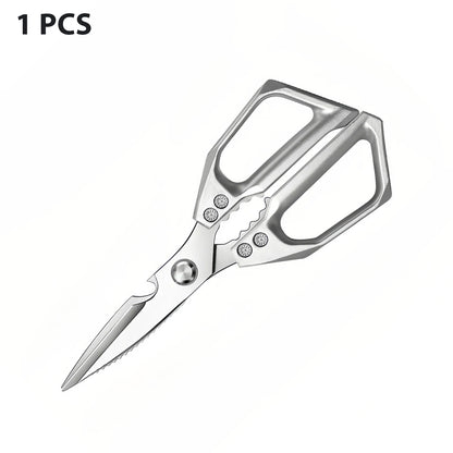 Stainless Steel Kitchen Shears Multifunctional Kitchen Tools Cutting Vegetables Meat Fish Food Scissors