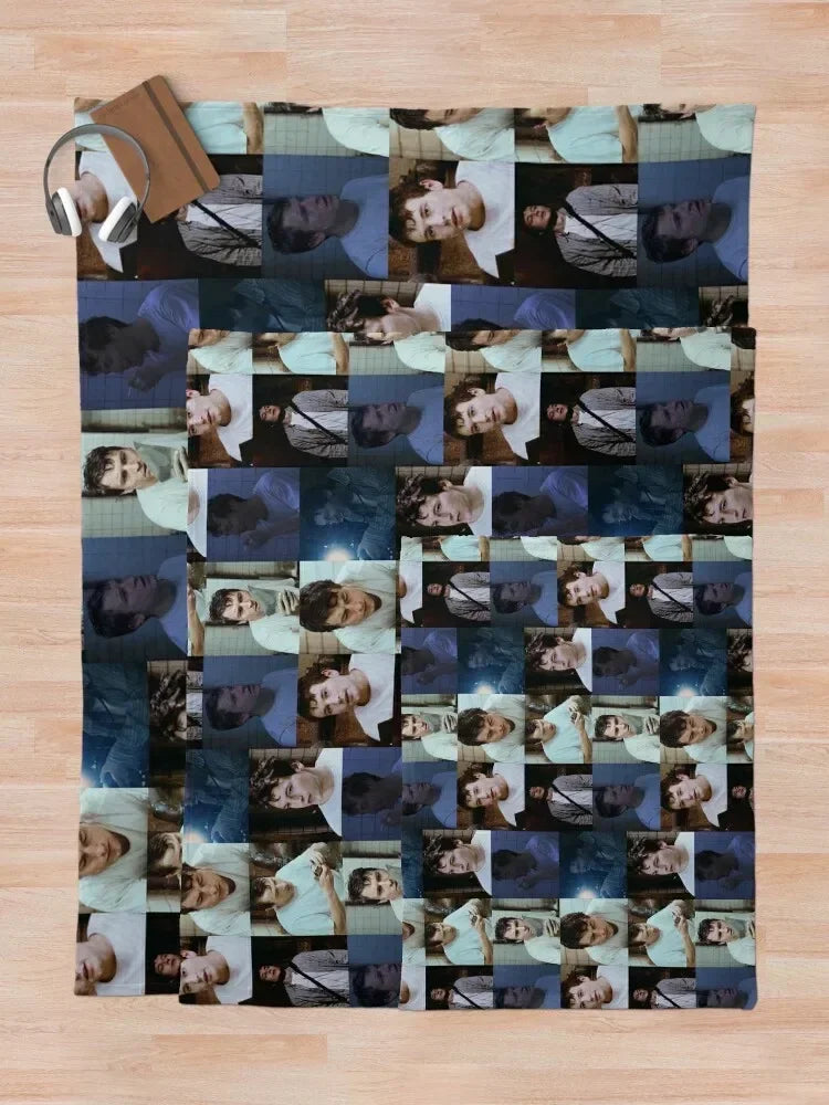Adam Stanheight (Leigh Whannell) Throw Blanket Flannel Decorative Throw for winter Custom Blankets