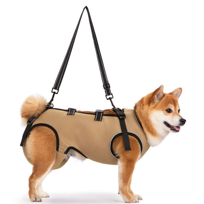Summer Dog Lift Harness,Dog Assistance Strap,Adjustable Pet Support & Rehabilitation Sling Lift,for Joint Injuries,Disabled Dogs