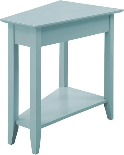 American Heritage Wedge End Table  24L   16W   24H
