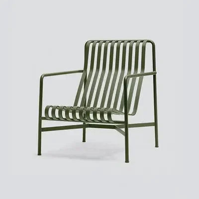 Modern Simple Leisure Outdoor Patio Furniture Balcony Open Air Garden Wrought Iron Dining Table and Chairs Set Outdoor Furniture