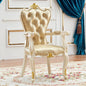 European Solid Wood Dining Chair Princess Lazy Throne Luxury Lounge Chair Fashion Butterfly Ergonomic Muebles Entrance Furniture