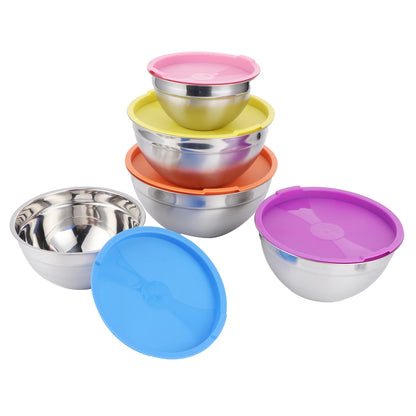 Food Storage Container /set Stainless Steel Mixing Bowl Food Storage Preservation Box with Lids