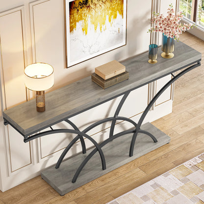 Tribesigns 70.9 Inch Extra Long Console Table for Entryway