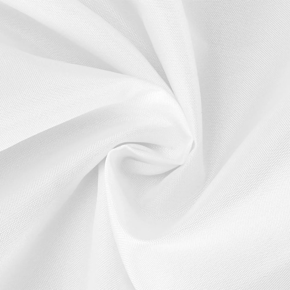Heavy Duty Solid Shower Curtain Fabric Waterproof Bathroom Curtain Long Stall Size 230CM Black White Grey Brown Blue Color