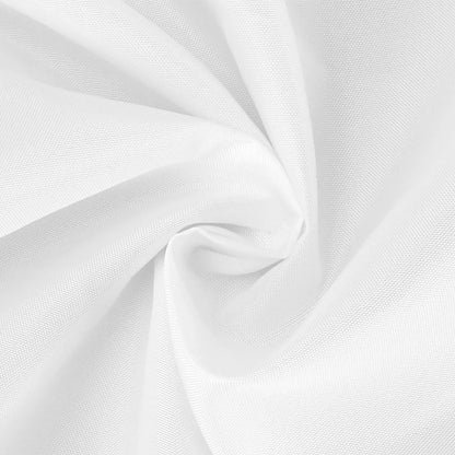 Heavy Duty Solid Shower Curtain Fabric Waterproof Bathroom Curtain Long Stall Size 230CM Black White Grey Brown Blue Color