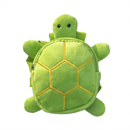 Cartoon Turtle Shape Dog Backpack No-Pull Pet Harness Vest Self Carrier Metal Zipper Large Capacity Backpack