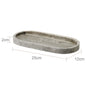Grigio Travertino Bathroom Accessories Sets Vintage Marble Soap Holder Soap Dispenser Vanity Tray Bathroom Set