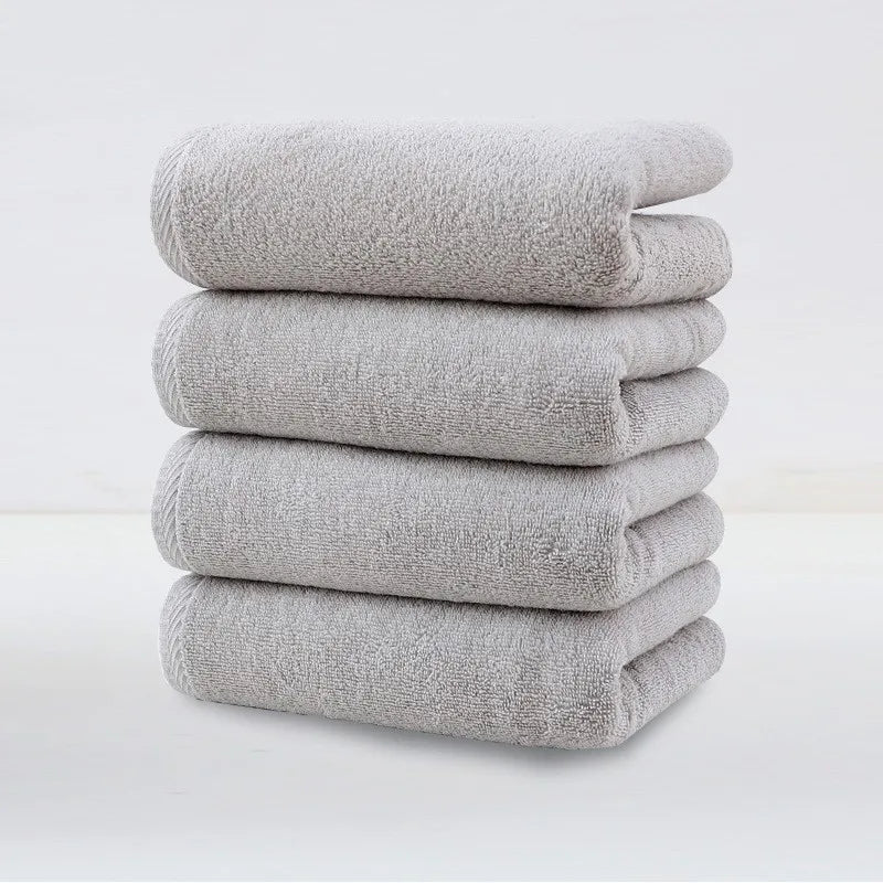 4 Pack Cotton Towel Set, 78*33cm, 30.7*12.99in, Highly Absorbent, Soft, Skin-Friendly and Durablecotton