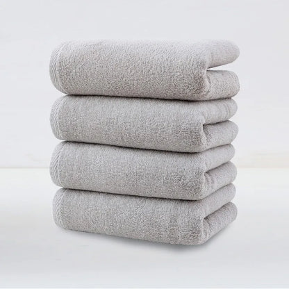 4 Pack Cotton Towel Set, 78*33cm, 30.7*12.99in, Highly Absorbent, Soft, Skin-Friendly and Durablecotton