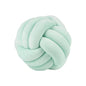 Lilac Decorative Throw Knot Pillow Ball for Home Chair Sofa Couch Bed Aesthetic Round Velvet Knotted Pillow Cushion Gift