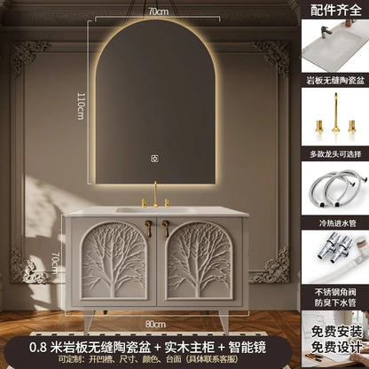 Luxury Skincare Bathroom Cabinet Over Dressers Organizer Mirror Storage Cupboard Perfume Vanity Archivadores Trendy Furniture