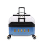 Dog Cat Transparent Bubble Carrier Airline Approved Hard Shell Portable Rolling Luggage Travel Case Dog Stroller Dog Car