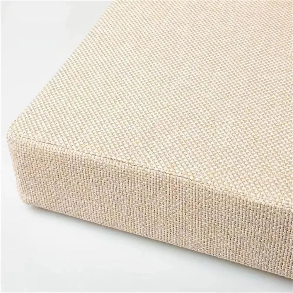 Double Piping Custom Long Bench Cushions Chair Seat Sofa Pillow Bay Window Decorative Cushion for Sofa Garden Bench Seat Swing