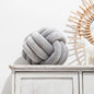 Lilac Decorative Throw Knot Pillow Ball for Home Chair Sofa Couch Bed Aesthetic Round Velvet Knotted Pillow Cushion Gift