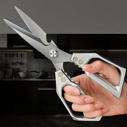 Stainless Steel Kitchen Shears Multifunctional Kitchen Tools Cutting Vegetables Meat Fish Food Scissors
