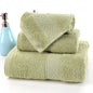 6PCS / 3PCS Cotton Towel Set Luxury Lace Embroidered Bath Towel Face Towel Hand Towel Washcloths Quick Dry Terry Towels 17Colors